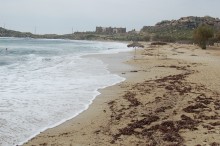 PARAGA BEACH AT WINTER