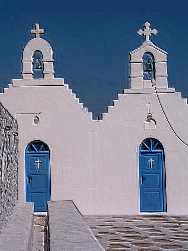 Churches - Churches of Mykonos Island Greece Mykonos